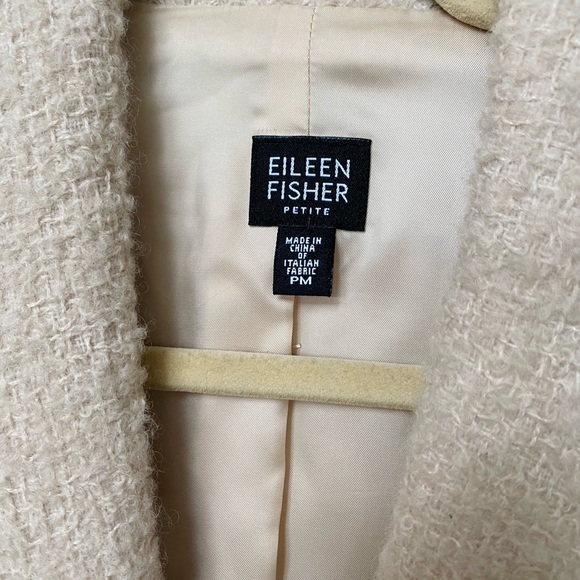 Eileen Fisher cropped wool jacket - Picture 2 of 9